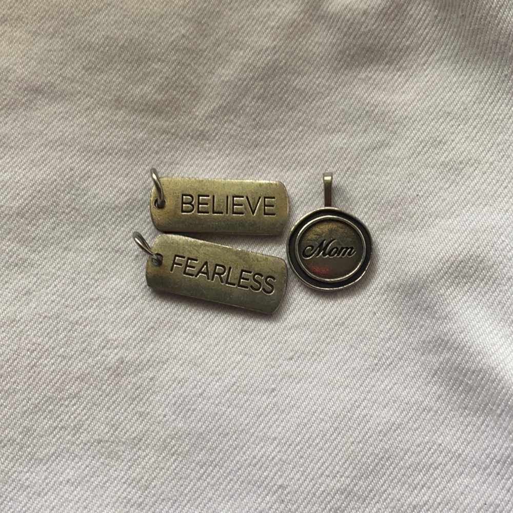 Origami owl pendants